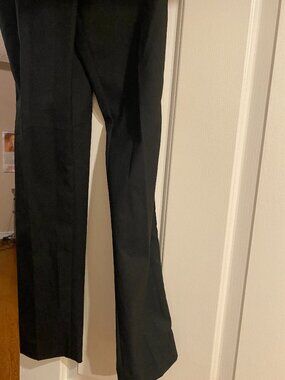 black low waisted dress pants